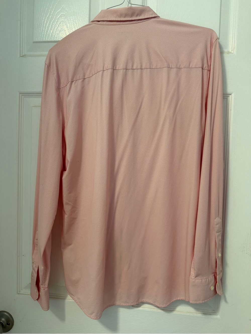 Rhone Men's Performance Button-Front Shirt - Pink - Picture 5 of 10